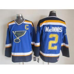 Cheap Al MacInnis Blues Jersey From China Throwback #2