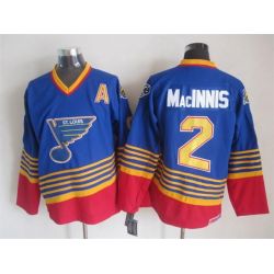 Cheap Al MacInnis Blues Jersey From China Throwback #2