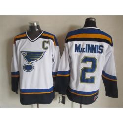 Cheap Al MacInnis Blues Jersey From China Throwback #2