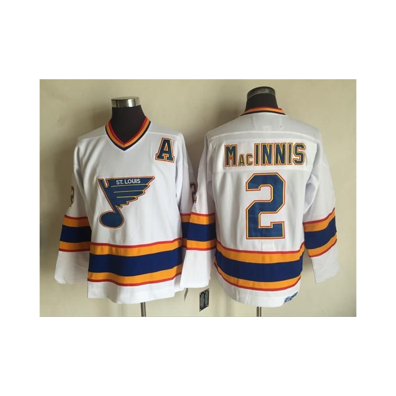 Cheap Al MacInnis Blues Jersey From China Throwback #2