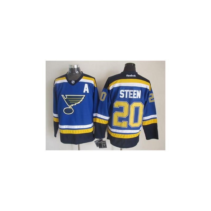 Cheap Alexander Steen Blues Jersey From China Throwback #20