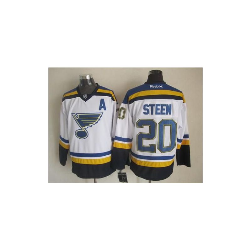 Cheap Alexander Steen Blues Jersey From China Throwback #20