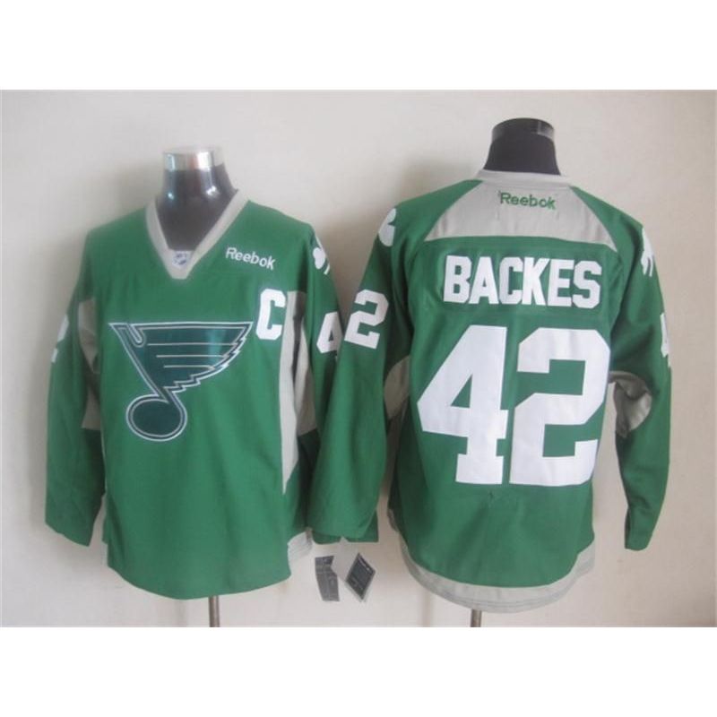 Cheap David Backes Blues Jersey From China Throwback #42