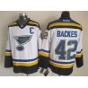 Cheap David Backes Blues Jersey From China Throwback #42