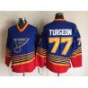 Cheap Pierre Turgeon Blues Jersey From China Throwback #77