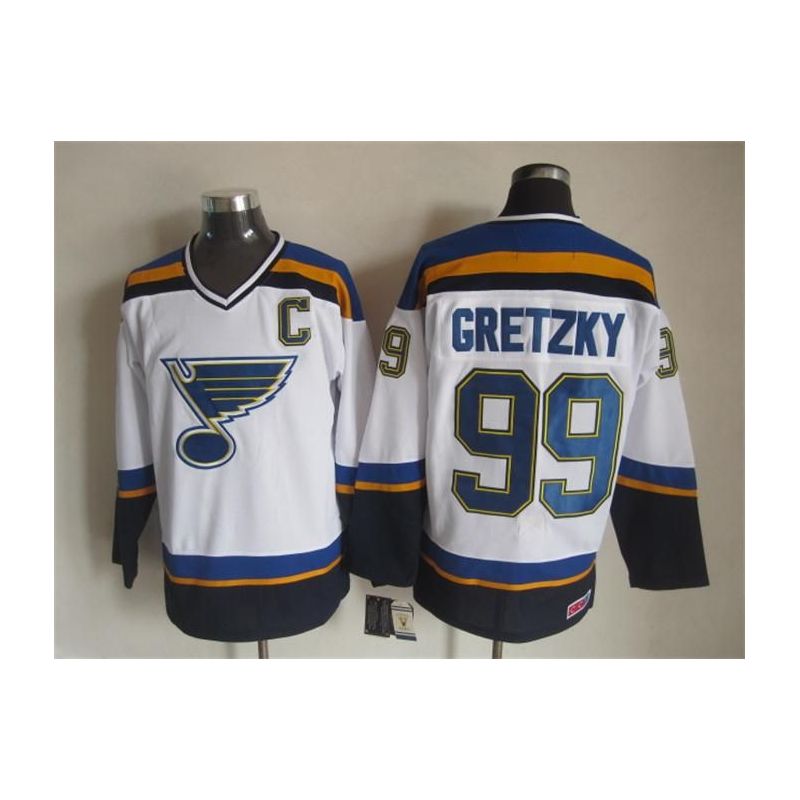 Cheap Wayne Gretzky Blues Jersey From China Throwback #99