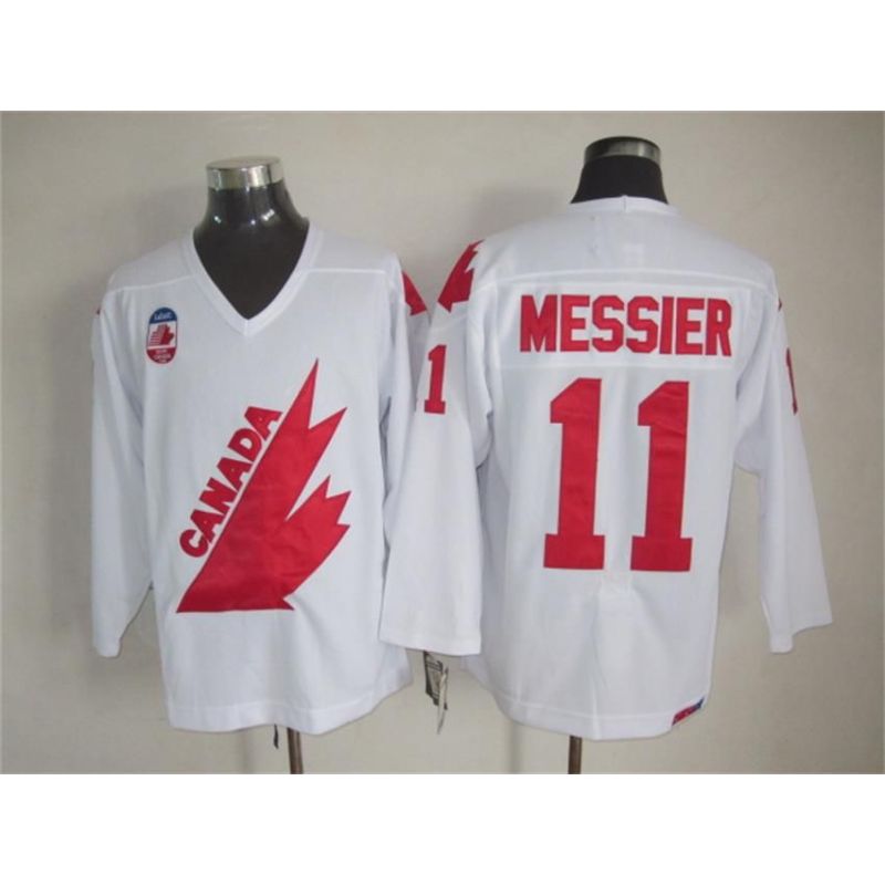 Cheap Mark Messier Olympic Canada Jersey From China Throwback #11