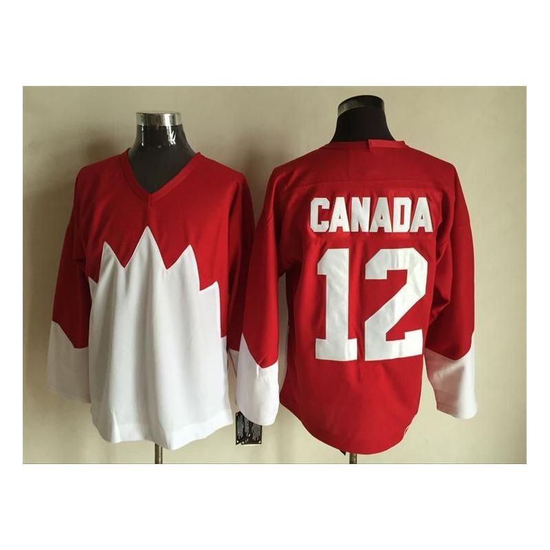 Cheap Olympic Canada Jersey From China Throwback #12