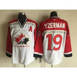 Cheap Steve Yzerman Olympic Canada Jersey From China Throwback #19