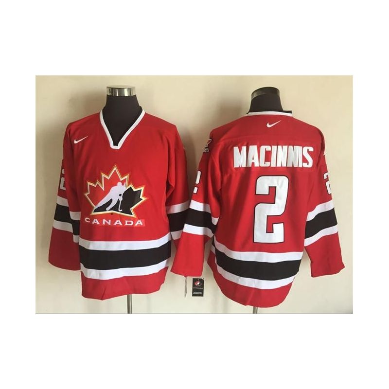 Cheap Al MacInnis Olympic Canada Jersey From China Throwback #2