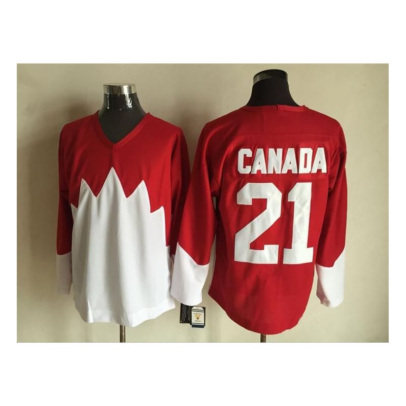 Cheap Olympic Canada Jersey From China Throwback #21