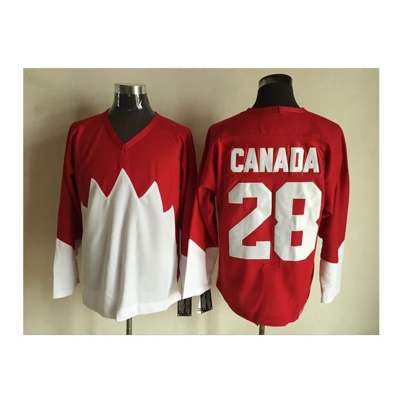 Cheap Olympic Canada Jersey From China Throwback #28