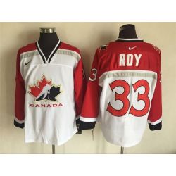 Cheap Patrick Roy Olympic Canada Jersey From China Throwback #33