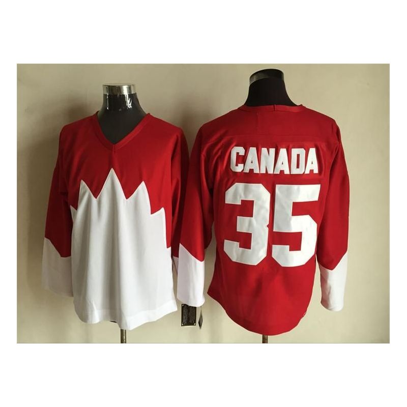 Cheap Olympic Canada Jersey From China Throwback #35