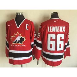 Cheap Mario Lemieux Olympic Canada Jersey From China Throwback #66