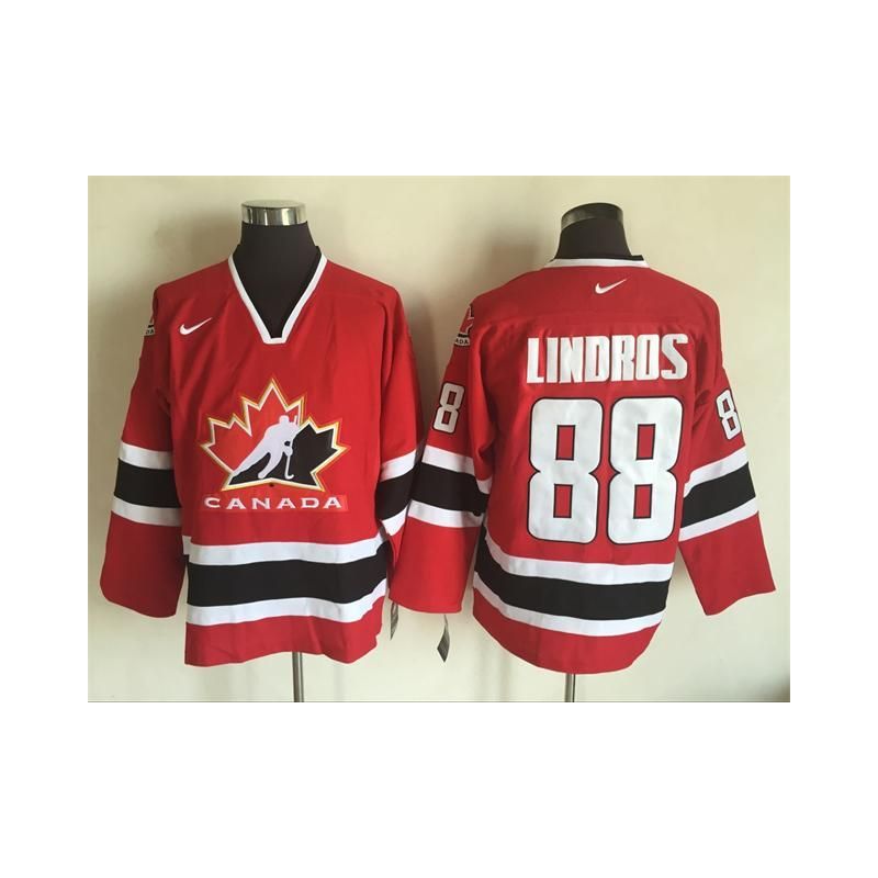 Cheap Eric Lindros Olympic Canada Jersey From China Throwback #88