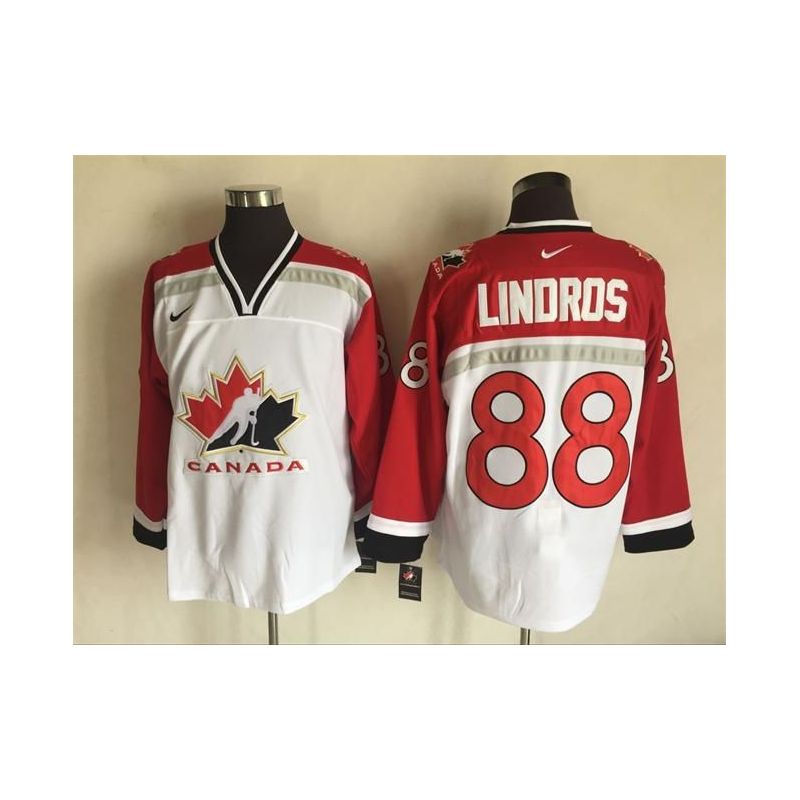 Cheap Eric Lindros Olympic Canada Jersey From China Throwback #88