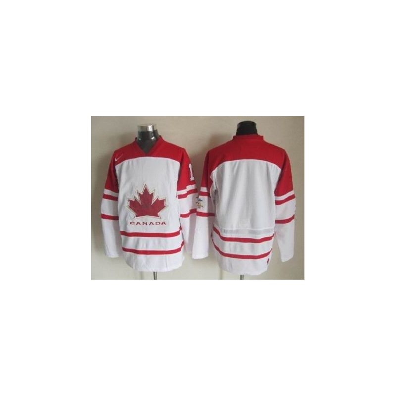 Cheap Olympic Canada Jersey From China Blank Throwback