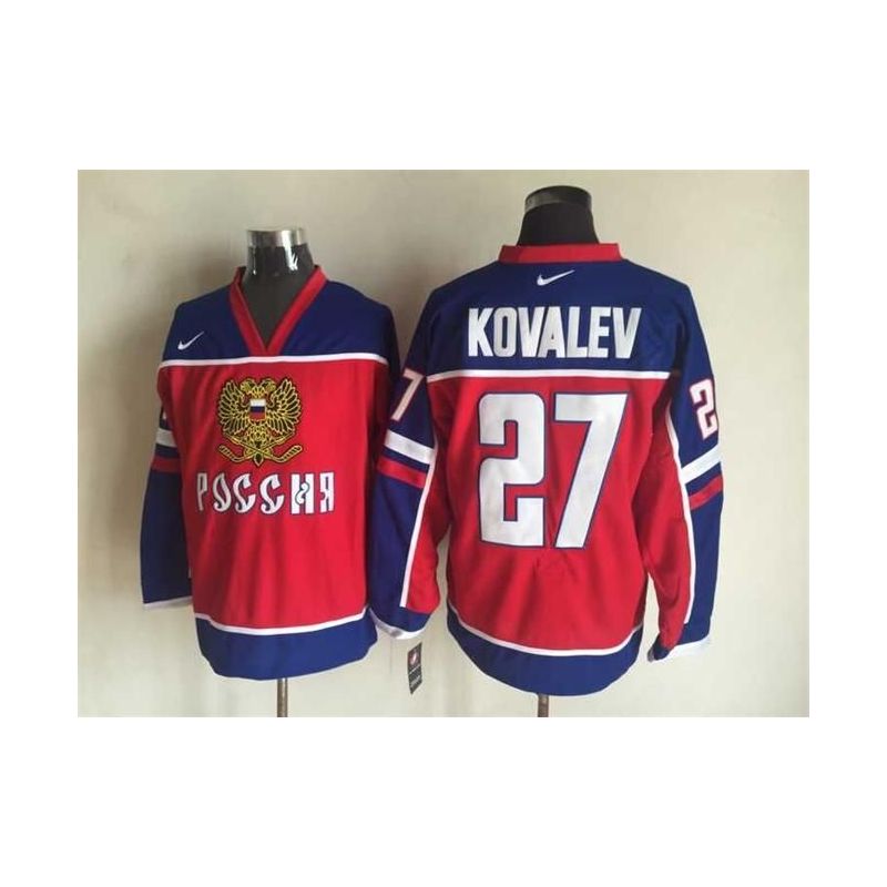 Cheap Alex Kovalev Olympic Russia Jersey From China Throwback #27