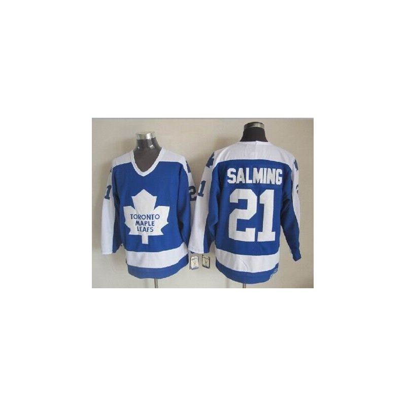 Cheap Borje Salming Maple Leafs Jersey From China Throwback #21