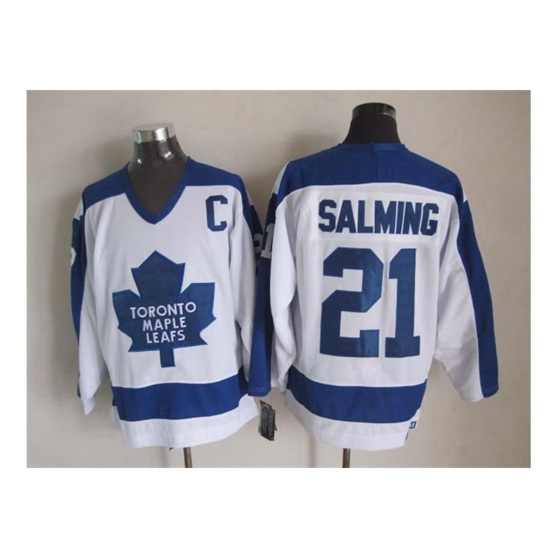 Cheap Borje Salming Maple Leafs Jersey From China Throwback #21