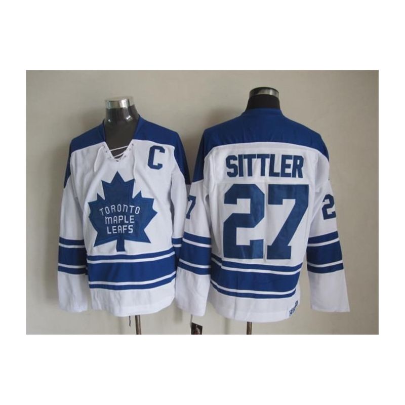 Cheap Darryl Sittler Maple Leafs Jersey From China Throwback #27