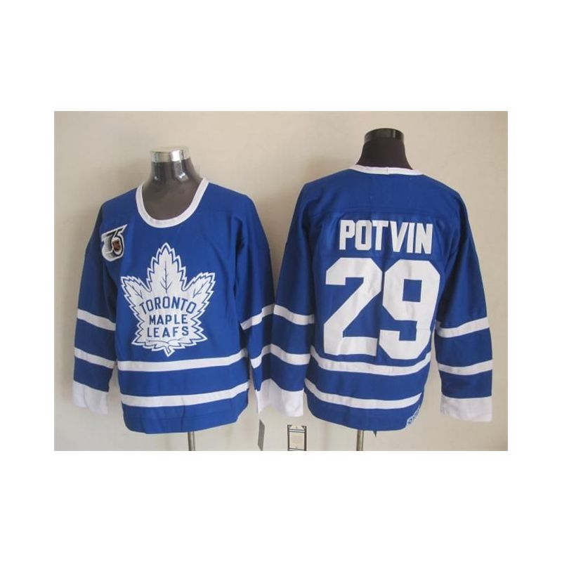 Cheap Felix Potvin Maple Leafs Jersey From China Throwback #29