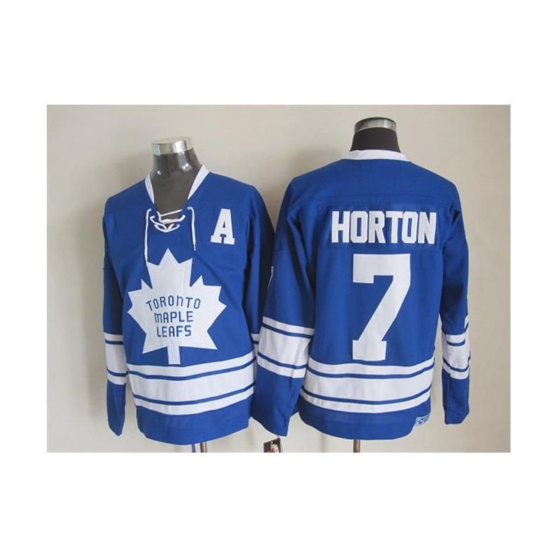 Cheap Tim Horton Maple Leafs Jersey From China Throwback #7