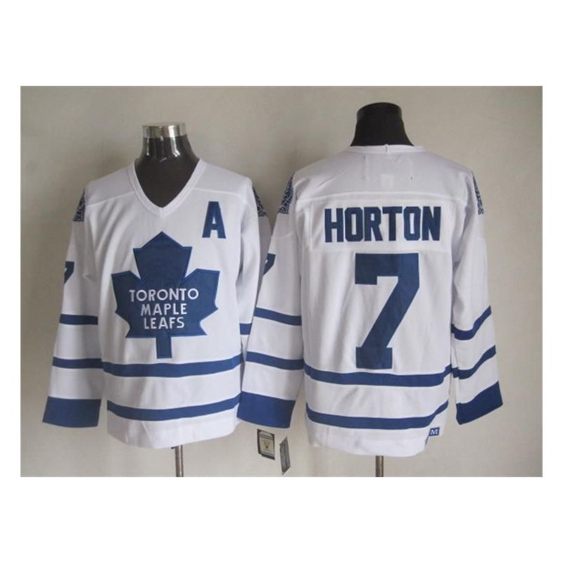 Cheap Tim Horton Maple Leafs Jersey From China Throwback #7