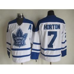 Cheap Tim Horton Maple Leafs Jersey From China Throwback #7