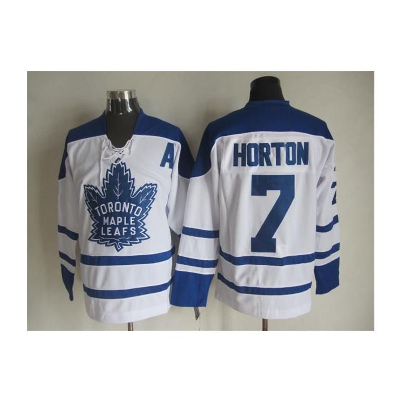 Cheap Tim Horton Maple Leafs Jersey From China Throwback #7