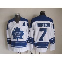 Cheap Tim Horton Maple Leafs Jersey From China Throwback #7