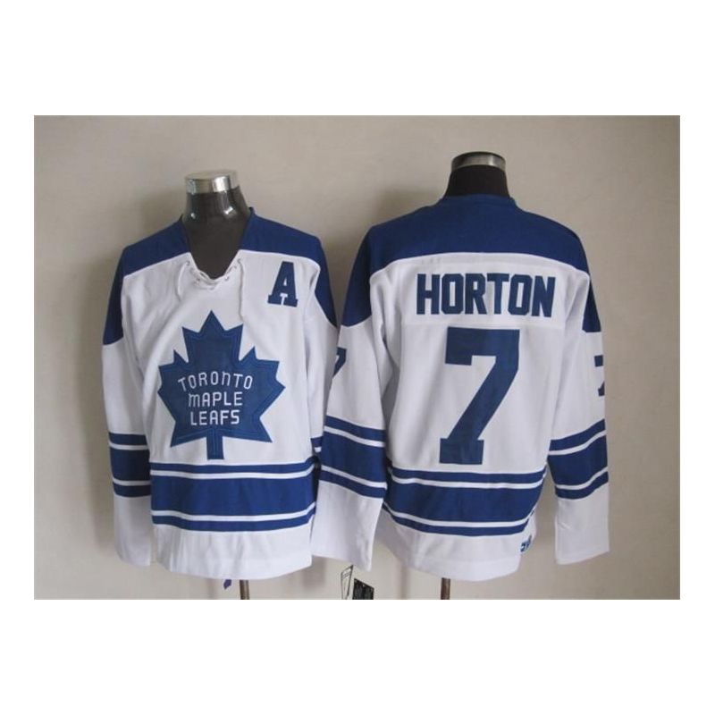 Cheap Tim Horton Maple Leafs Jersey From China Throwback #7