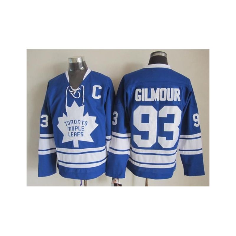 Cheap Doug Gilmour Maple Leafs Jersey From China Throwback #93