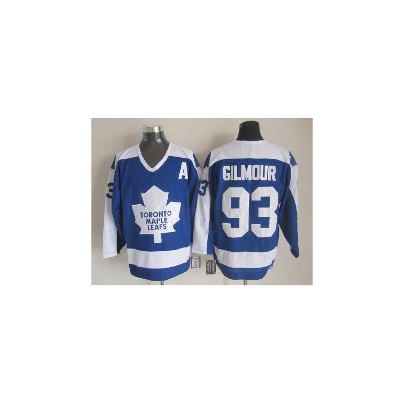 Cheap Doug Gilmour Maple Leafs Jersey From China Throwback #93