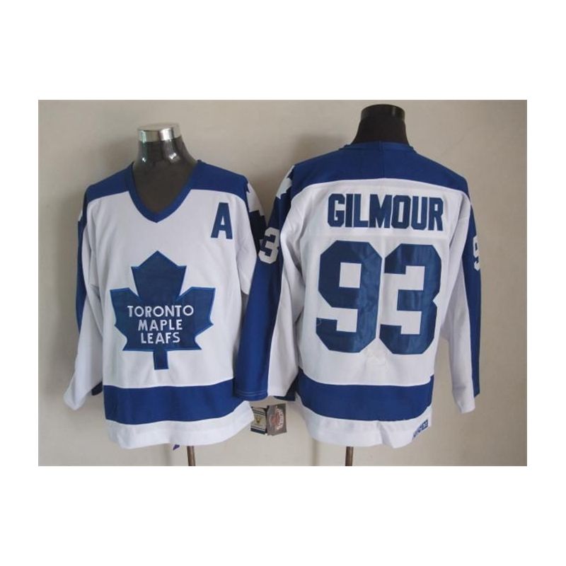 Cheap Doug Gilmour Maple Leafs Jersey From China Throwback #93