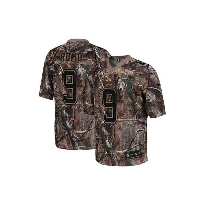 Cheap Tony Romo Cowboys Jersey #9 Camo From China