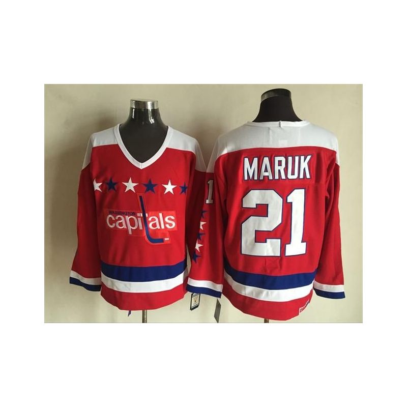 Cheap Dennis Maruk Capitals Jersey From China Throwback #21