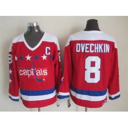 Cheap Alex Ovechkin Capitals Jersey From China Throwback #8