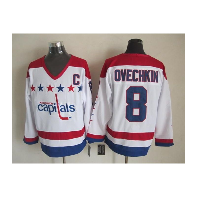 Cheap Alex Ovechkin Capitals Jersey From China Throwback #8