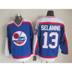 Cheap Teemu Selanne Jets Jersey From China Throwback #13