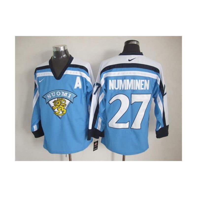 Cheap Teppo Numminen Jets Jersey From China Throwback #27