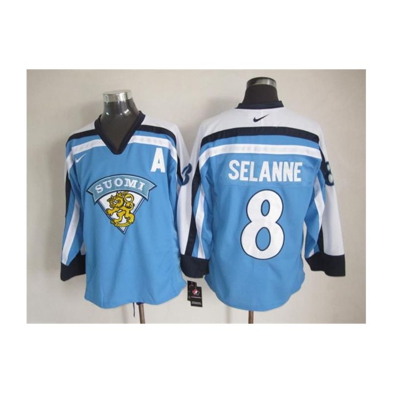 Cheap Teemu Selanne Jets Jersey From China Throwback #8