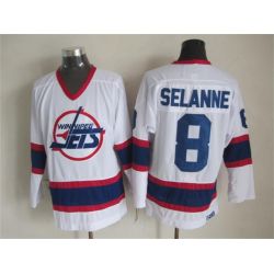 Cheap Teemu Selanne Jets Jersey From China Throwback #8