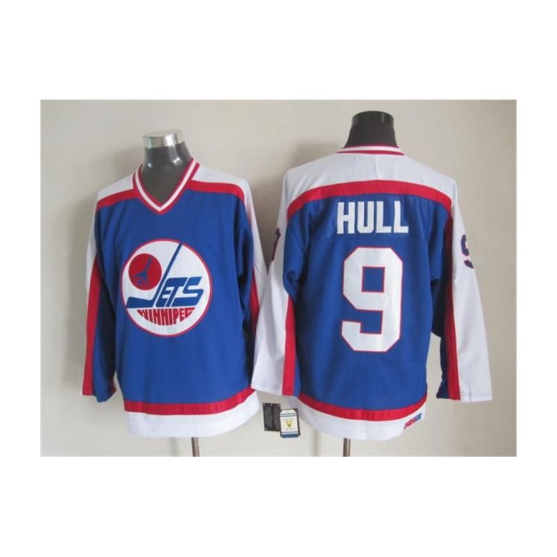 Cheap Bobby Hull Jets Jersey From China Throwback #9