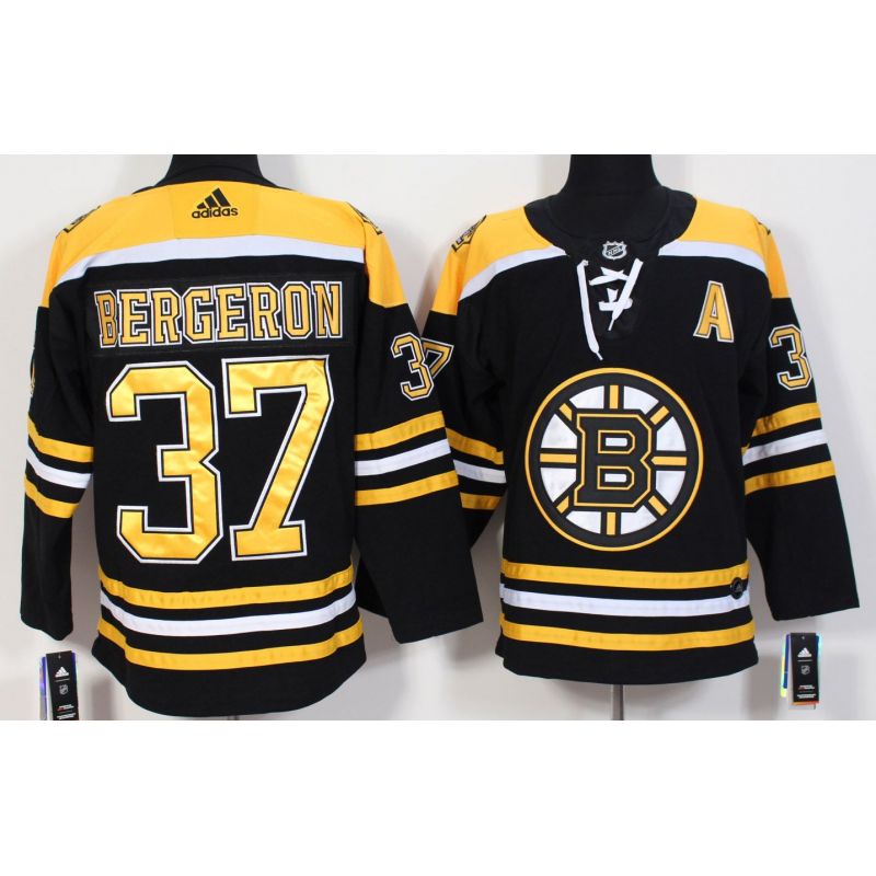 Cheap Patrice Bergeron Bruins Jersey #37 Black From China