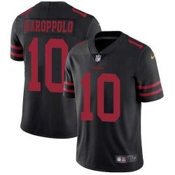 Cheap Jimmy Garoppolo 49ers Jersey From China Vapor Untouchable Limited in Men Women Youth Size #10
