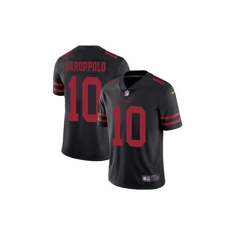 Cheap Jimmy Garoppolo 49ers Jersey From China Vapor Untouchable Limited in Men Women Youth Size #10