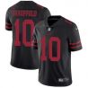 Cheap Jimmy Garoppolo 49ers Jersey From China Vapor Untouchable Limited in Men Women Youth Size #10