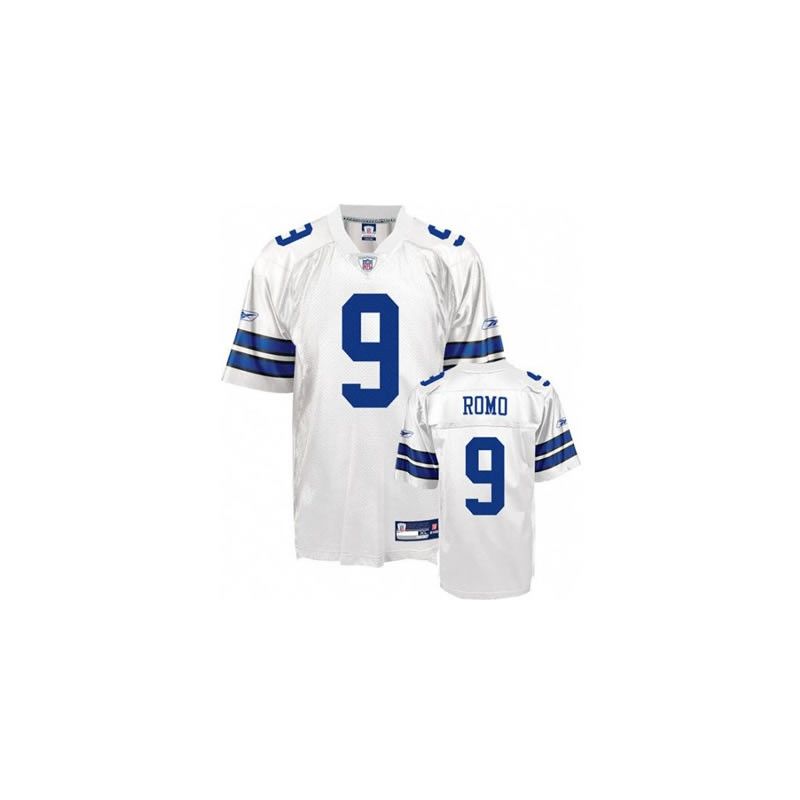 Cheap Tony Romo Cowboys Jersey #9 White From China